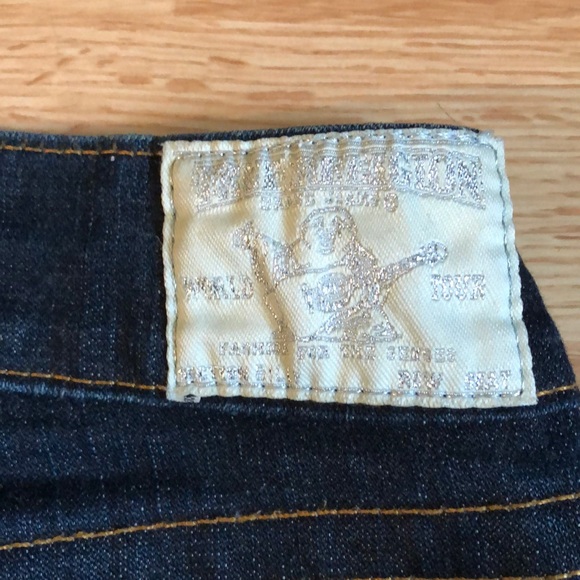 True religion, straight leg leans , size 26 - Picture 5 of 6